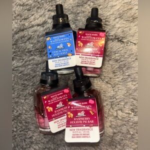 Bath and Body Works Milk Edition Cereal Milk and Raspberry Pie Bar Wallflowers